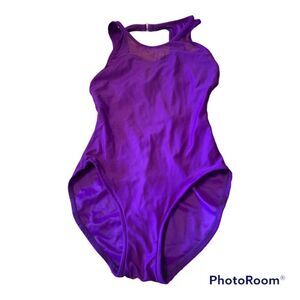 Subtle Shaper Purple one piece Leotard